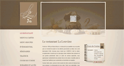 Desktop Screenshot of lalouviere-restaurant.fr